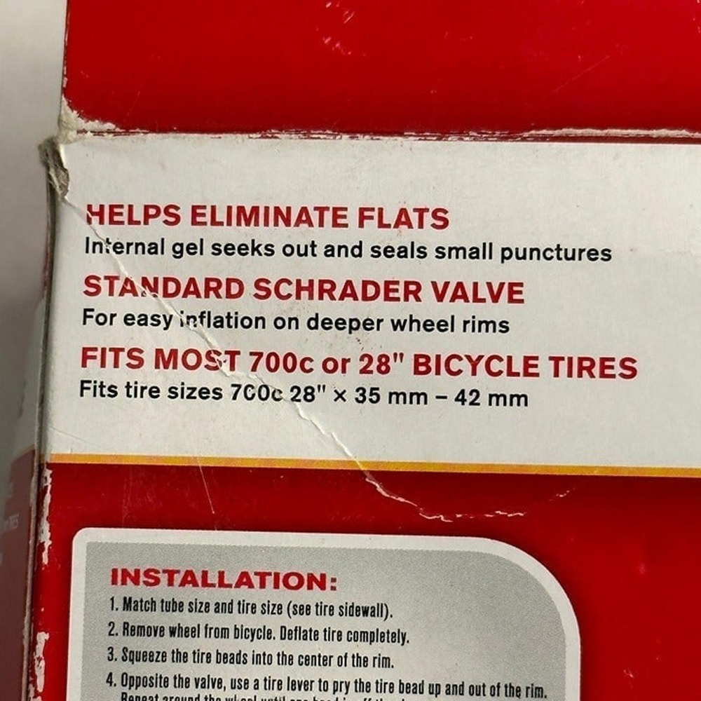 Mountain Bike Bar Ends Aluminum & Schwinn 700c 28" Self-Sealing Tire Tube New - Picture 4 of 7